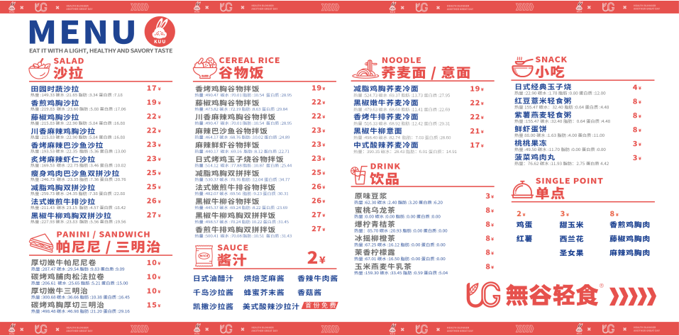 怎么設計輕食菜單