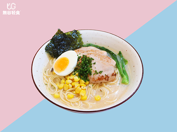 暖沙拉菜品-天使豚骨面 暖沙拉菜品-天使豚骨面
