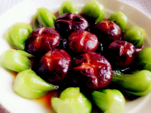 素鮑菜心